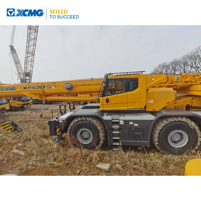 XCMG Factory Used Lifting Machinery XCR70 Used Rough-terrain Crane Hot Sale